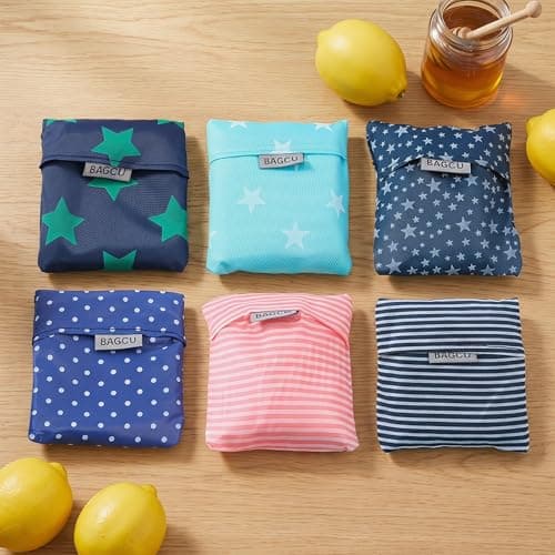 Foldable Shopping Bags, Reusable Shopping Bags Foldable(13.8 X 20 Inches) — view 3