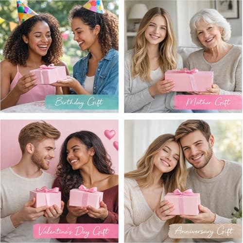 33PCS Pamper Gifts for Women,Teenage Girls Gifts,Face Masks Skincare Set,Luxury Care Kit Girls Gifts for Travel Skincare Set with Face Mask & Serum & Cream,Cleaner,Lip Mask,Eye Patch,Sunscreen (33PCS) — view 6