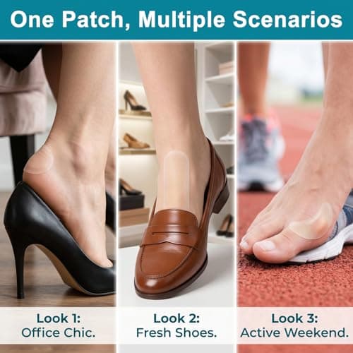 30 Pcs Hydrocolloid Blister Plasters,Waterproof Blister Plasters for Feet — view 5