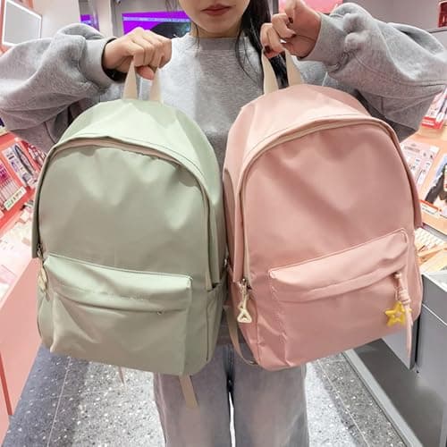 Personalised Backpack Kids Personalised Gifts with Custom Name Embroidery Lightweight Padded Straps Rucksack Bag School Travel Bag for Holiday,students, Camping & Back To School （Light Blue, One Size — view 5