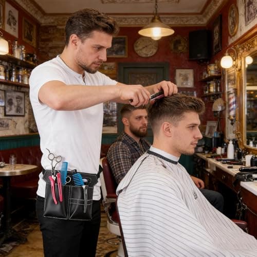 Barber Travel Bag Trimmer Grooming Equipment Storage — view 3