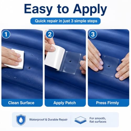 6PCS Inflatable Patch Repair Kit Self-Adhesive, Waterproof Repair Patch — view 6