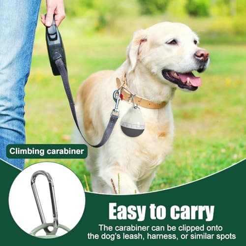 Dog Water Bottle,200ML Leakproof Pet Travel Bottle with Foldable Silicone Body & Hanging Buckle for Small Pets Outdoor Walking Hiking Travel — view 2