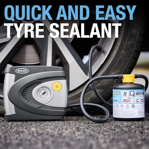 RING Flat Tyre Emergency Repair Kit with Sealant & Inflator — view 2