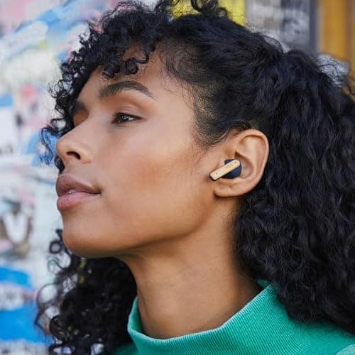 House of Marley Little Bird True Wireless Bluetooth Earbuds - IPX4, Blue — view 2