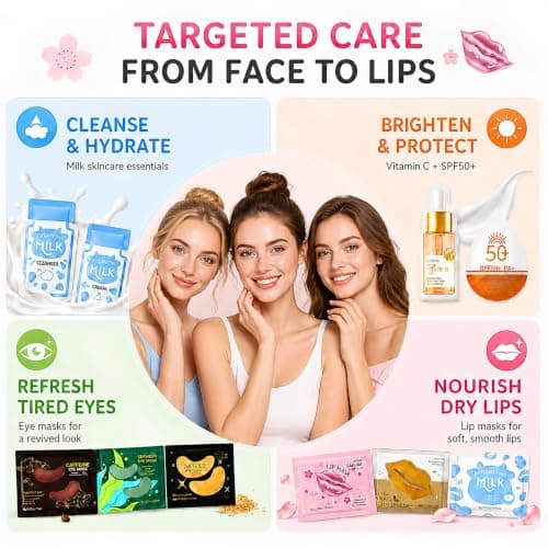 Gifts for Travel Skincare Set for Women, Pamper Gifts for Girls Skincare — view 6