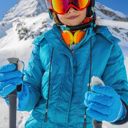 Veemoon Glove Straps for Adults and Kids, 4PCS Adjustable Mitten String and Glove Lanyard with Clips, Hands Free Hat Holder Strap for Backpack Travel Hiking School Outdoor Use Camping Rainy Day Hat — view 6