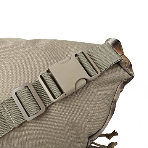 Auscamotek Hunting Camo Fanny Pack for Men Camouflage Waist Bag for Hunters Waterproof — view 6