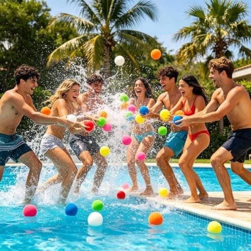 Water Balloon Balls, Quick Fill Splash Toy, Summer Outdoor Game Set — view 2