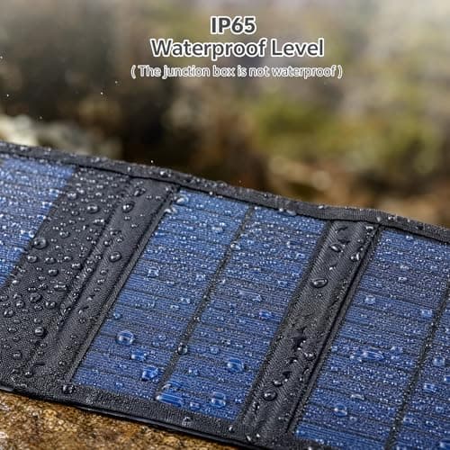 Starvortex 20W Foldable Solar Panel Charger, IP65 Portable Solar Charger — view 4