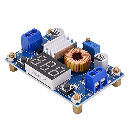[2 Pack] DC-DC 5A Buck Converter 4-38V to 1.25-36V Voltage Regulator High Power Module with LED Display — view 3