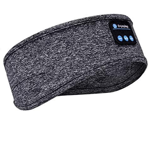 MEXEE Sleep Headphones Eye Mask Earphones, Bluetooth Headband Sleep Headphones Wireless Sports Headband with Ultra-Thin HD Stereo Speakers, Perfect for Sports Side Sleepers Air Travel Yoga Relaxation