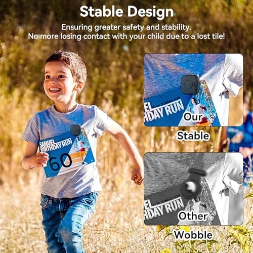 2-Pack Waterproof Silicone Case with Pin for Tile Mate 2024/2022 – Hidden GPS Tracker Holder for Kids, Teens, Elderly, Pets, Bags, Luggage – Anti-Lost & Anti-Scratch Cover – Black/White — view 4