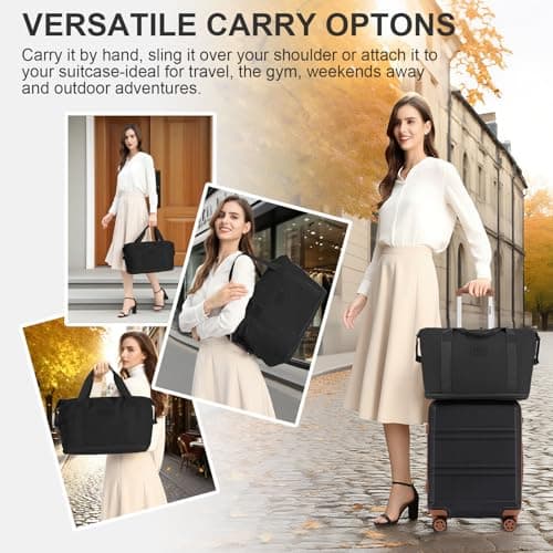 Kono Underseat Ryanair Cabin Bags 40x30x20, Lightweight Foldable Travel Bag — view 2