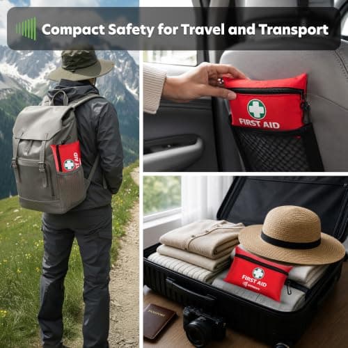 110 Piece Premium First Aid Kit for Travel, Home, Car, Camping & Hiking — view 5