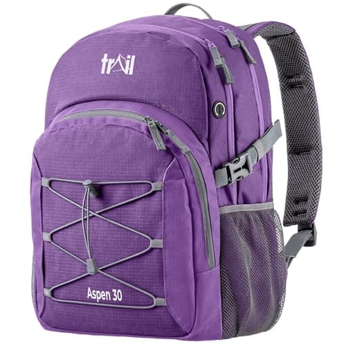Trail Aspen Day Pack Backpack, 30L, Purple