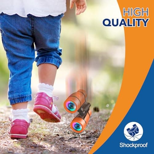 HappyKidsClub Binoculars Kids,Gifts for Girls Toys 3-9 Year Old Boy Girls Birthday Presents 3-7 Year Old Girl Gifts Toys for 3-7 Year Old Girls — view 6