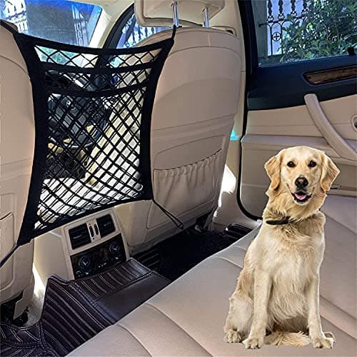 DYKESON Pet Barrier, Dog Car Organizer, Expandable Storage Pouch, Handbag Holder, Universal Fit for Cars, SUVs, Trucks – Drive More