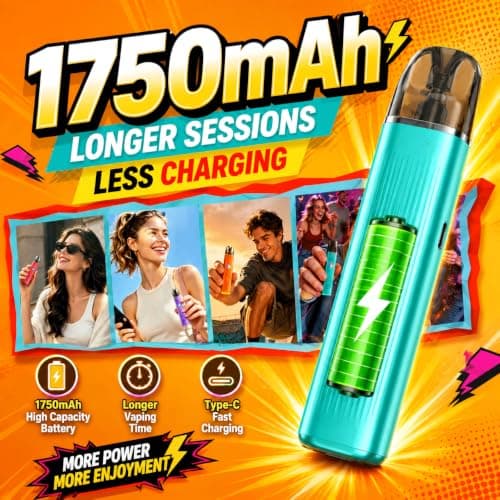 Geekvape Sonder Q3 Vape Kit - No Nicotine (Beat Navy) — view 5