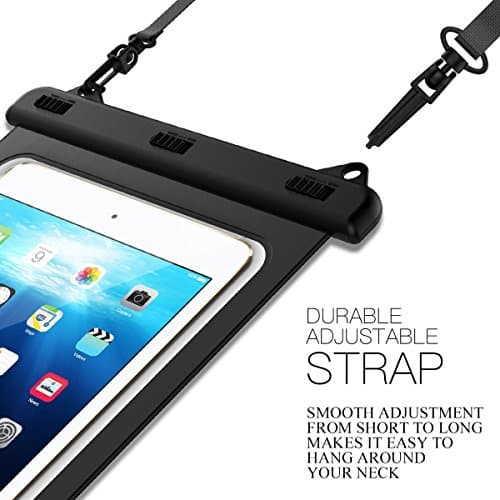 HopMore Universal Waterproof Case for iPad Samsung Lenovo,Tablet Pouch Dry Bag for iPad Pro 12.9"/11"/13" / Air 13"/11" A16 / 10.9",Galaxy Tab S11, Tab M11,Fire Max 11,Android Tablet Up to 13.5 inch — view 5