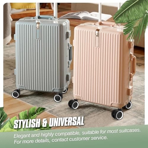 Vivikivi 2 Pcs Suitcase Wheels Replacement 55mm Luggage Wheels, LN-A39 — view 4