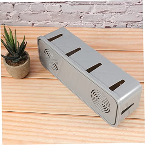 Cable Storage Organizer Box for Phone Chargers and Modem Adapters — view 3