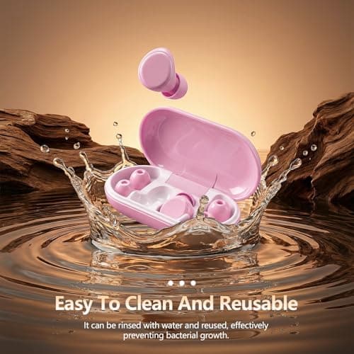 Ear Plugs for Sleep, 36dB Noise Canceling, Silicone Ear Plugs for Sleeping — view 6