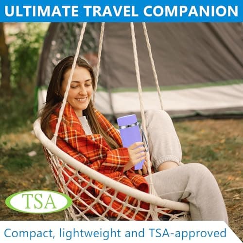 Electric Insulin Cooler Travel Case with USB Charger & Bio Gel - Unlimited Hours, Insulin Pen Cooler - Holds up to 6 Pen, Medication Cooler for Travel TSA-Approved, Travel Medicine Cooler - Lavender — view 4