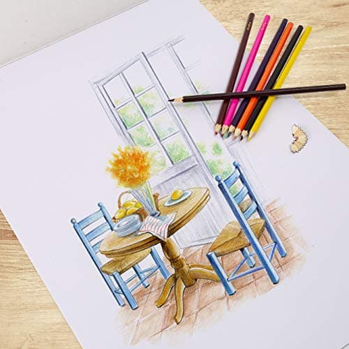 abeec A4 Plain Paper Drawing Pad - 72 Sheet Sketch Book - A4 Drawing Pad - Arts and Craft Scrap Book Essential for Kids Activity Packs - Colouring Books for Children - Drawing Paper for Children — view 3