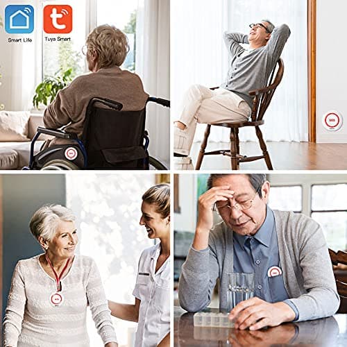 SINGCALL Tuya Wifi Smart SOS Emergency Button Personal Alarm for Elderly — view 6