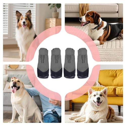 Dog Socks 4 Pieces Puppy Shoes — view 5