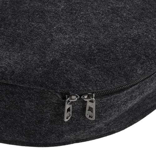DEARMAMY Portable Ev Charging Cable Storage Bag with Felt Material, Wide Opening Design and Thoughtful Compartments for Travel and Garage Use, Safeguarding against Wear and Impacts — view 3