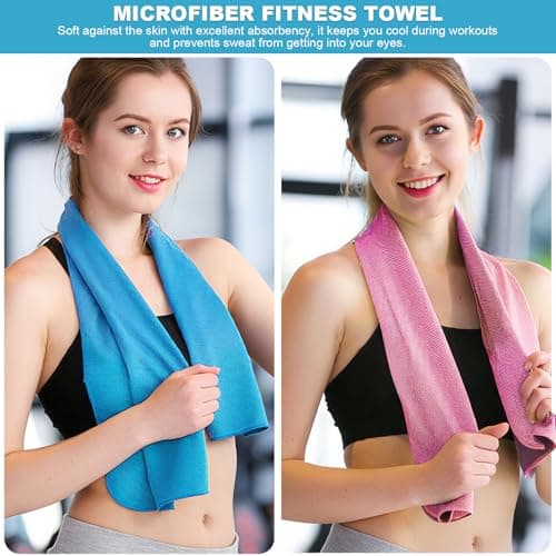 WZHHDM Microfiber Soft Quick Dry Gym Towel, 3pcs Gym Towels, Cooling Towel — view 6