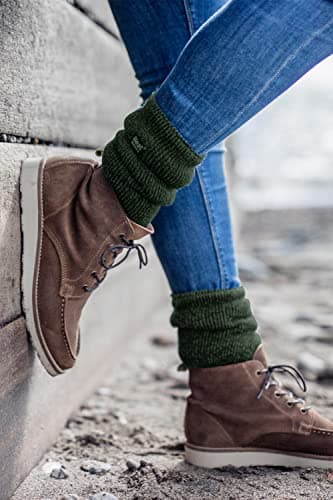 HEAT HOLDERS - Mens & Womens 2.3 Tog Original Thermal Socks | 3 Sizes | Thick Warm Fluffy Insulated Socks for Winter | Ideal for Raynauds (6-11, Forest Green) — view 4
