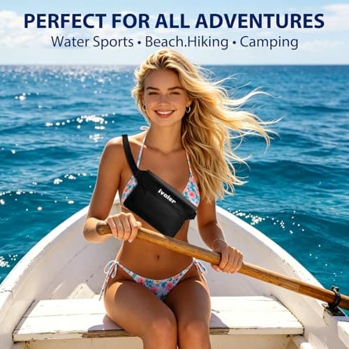 ivoler Waterproof Pouch Bag 2 Pack, Dry Bag Bum Waist Pack for Swimming — view 6