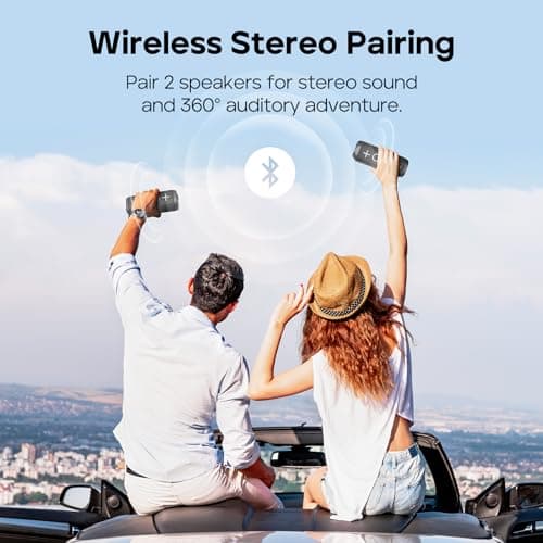 Tribit StormBox 2 Bluetooth Speaker, 34W, 360° Sound, 24H Playtime, IPX7 — view 3