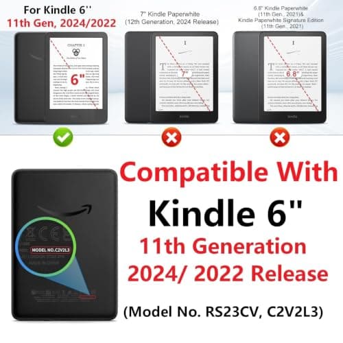 XunyLyee Stand Case for 6" eReader 2024/2022 Cover — view 2