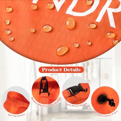 CANBOX Travel Laundry Bag, Vacuum Compression Dirty Clothes Travel Bag — view 5