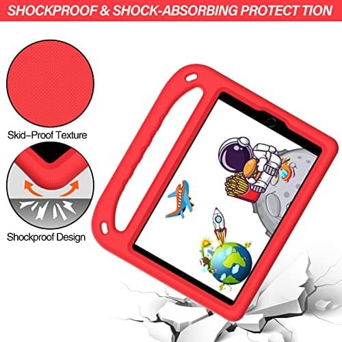 GOZOPO Kids Case for iPad mini 4th/5th Generation 7.9", red — view 4