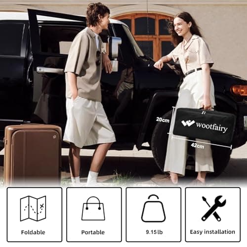 Wootfairy 120 inch Projector Screen with Stand and Carry Bag — view 4