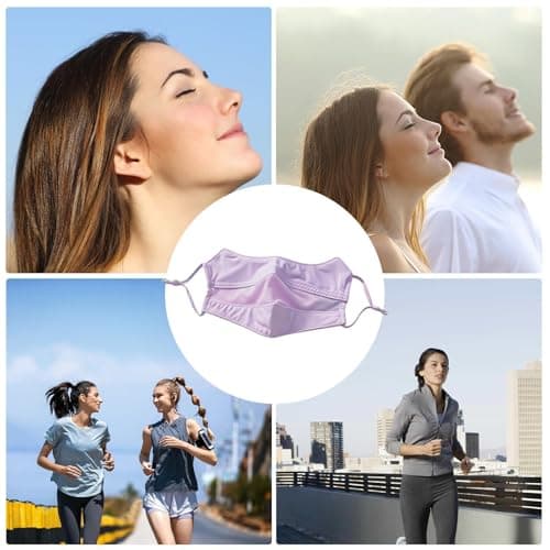 Wscwl Face Coverings - Breathable UPF 50 Sun Protection - Breathable Cooling Face Cover | for Outdoor Running Cycling Hiking Beach Pool Travel Backpacking Mountaineering Commute Work Casual Wear — view 4