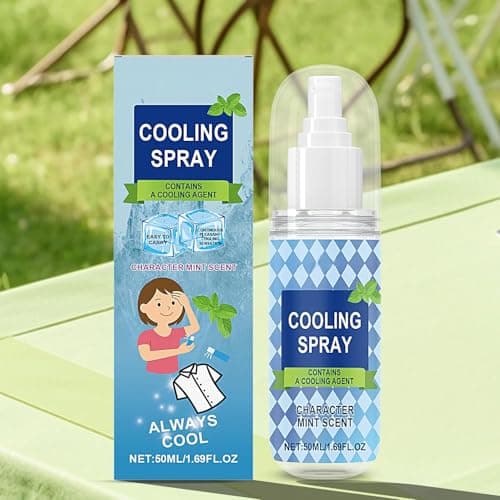 Quorvex Cooling Spray - 50ml Cooling Face Mist,Portable Summer Cool Down Spray for Sports Camping Commute Golf Travel Outdoor Hiking Beach Daily Hot Weather — view 2
