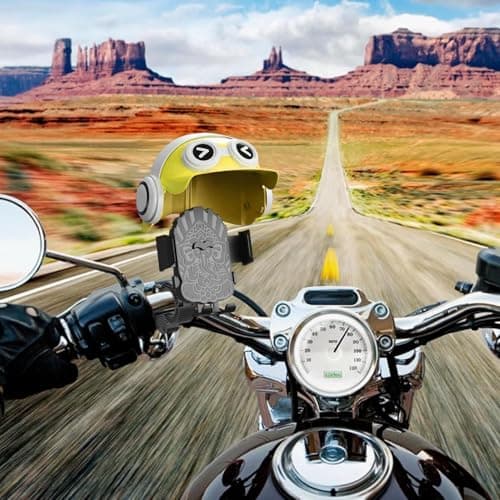 Tktouci Phone Holder for Motorcycle Navigation GPS Viewing Calling — view 2