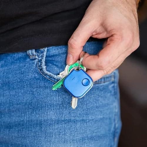Shelly BLU Button1 | Pack of 2 | Bluetooth Controlled Action and Scene Activation Button Blue | Home Automation | iOS Android App | Long Battery Life | LED Indicator | Long Range — view 6