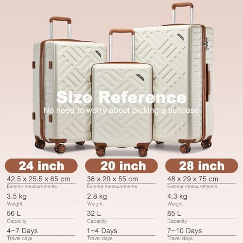 Supercase Cabin Suitcase, Lightweight Hard Shell Carry On Luggage — view 2