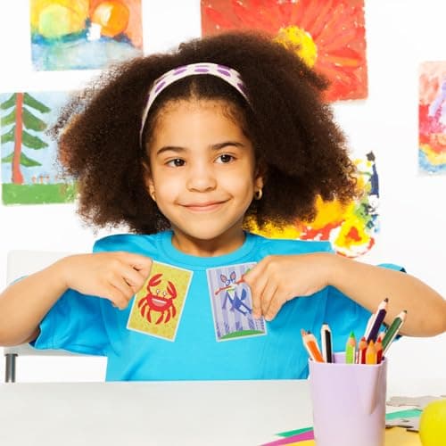 D.A.Y. Republic 36 Jumbo Snap Playing cards, Cute Design Styles, Matching Pairs Game, Great Memory Boosting Activity and Ideal Screen Free Fun, Also Perfect Size for Travel — view 3