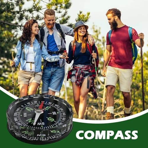 di Orientation - Multifunctional Expedition Equipment, with Adjustable Detection, Precise Direction Detector for Adventure Travel, Outdoor Training | Bussol da es — view 3
