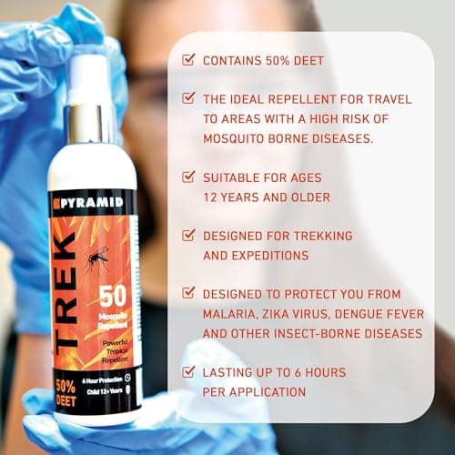 Pyramid Trek 50 Mosquito & Insect Repellent 50% DEET 6 Hr Protection 100ml — view 3