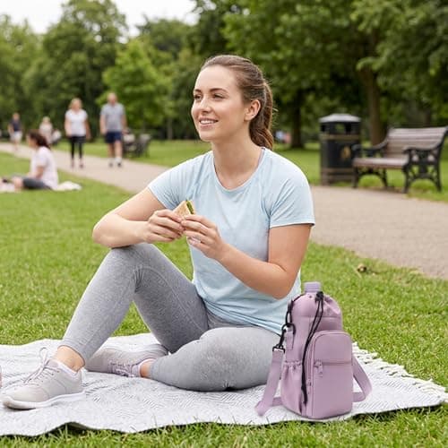 NHCDFA 1 PCS Water Bottles Carrier with Shoulder Strap, Water Bottle Bag, Water Bottles Carrier & Water Bottle Sling, Lightweight for Daily Use Outdoor Carrying — view 6