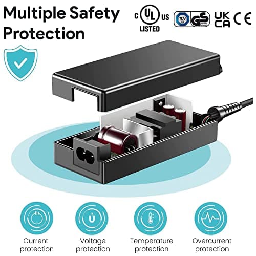 KFD Universal 24V Switching Power Supply Logitech Racing Wheel Driving Steering Wheel, Silhouette Cameo,Printer, Projector, Portable Power station Power Cable 24 Volt Transformer AC Adapter Charger — view 3